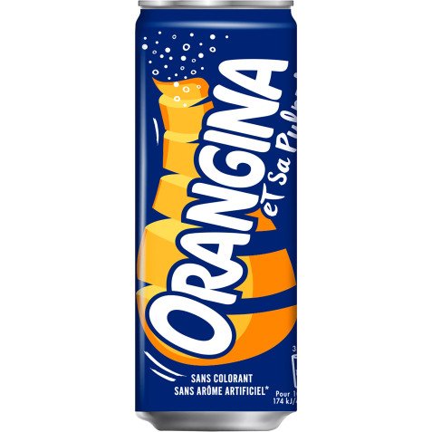 Canette Orangina
